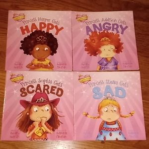 The Princess Heart Set of 4 Books on Emotions Gr. Preschool - 1st Gr.